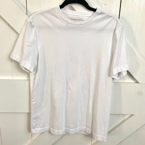 Men’s Banana Republic Authentic Supima T-Shirt - Optic White - Small - Soft Tee
